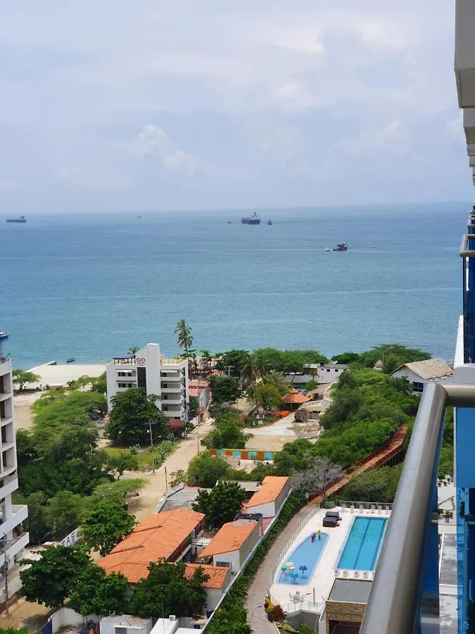 Samaria Club De Playa New Beach Front 3 Bedroom Apartment 86M In Pozos Colorados, Santa Marta Gaira