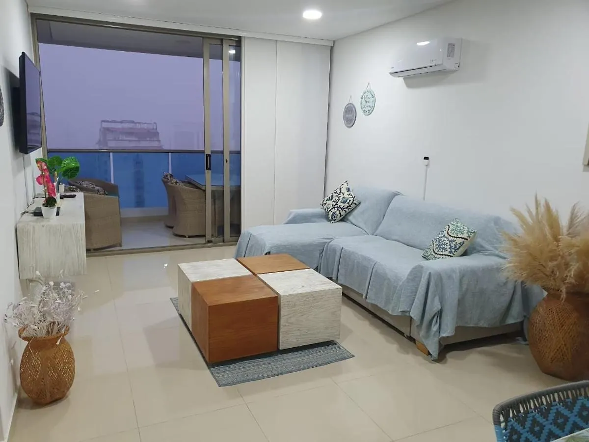 Samaria Club De Playa New Beach Front 3 Bedroom Apartment 86M In Pozos Colorados, Santa Marta Gaira
